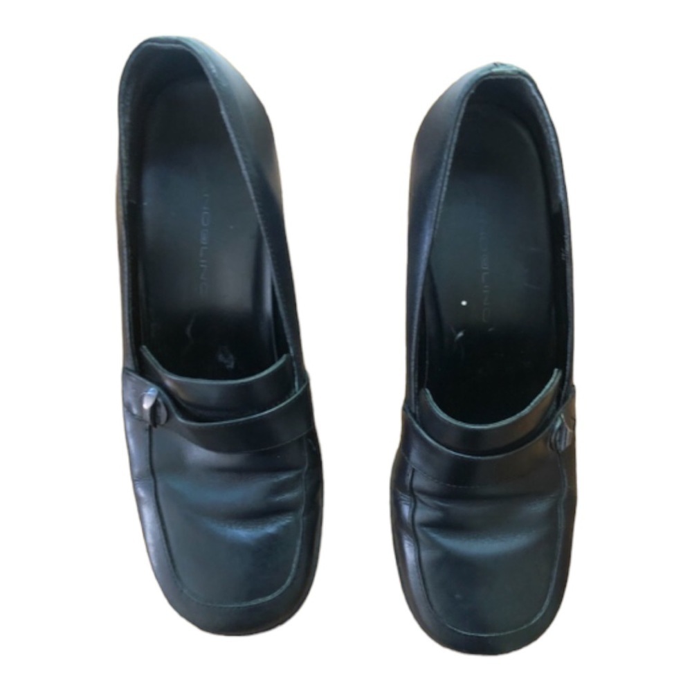 Women’s Black leather Bandolino Carrier Shoes Size 7